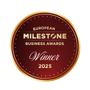 European Milestone Business Awards 2025 győzelem